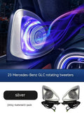 Burmester style rotating tweeter speaker for 2023 Mercedes-Benz GLC, 23 cm diameter