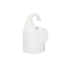 DOMI Elephant silicone night light with soft white LED glow on bedside table