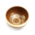 Handmade colourful 8cm Himalayan bowl percussion instrument for yoga meditation