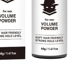 40g disposable hair styling powder in its packaging for oil control and adding volume.