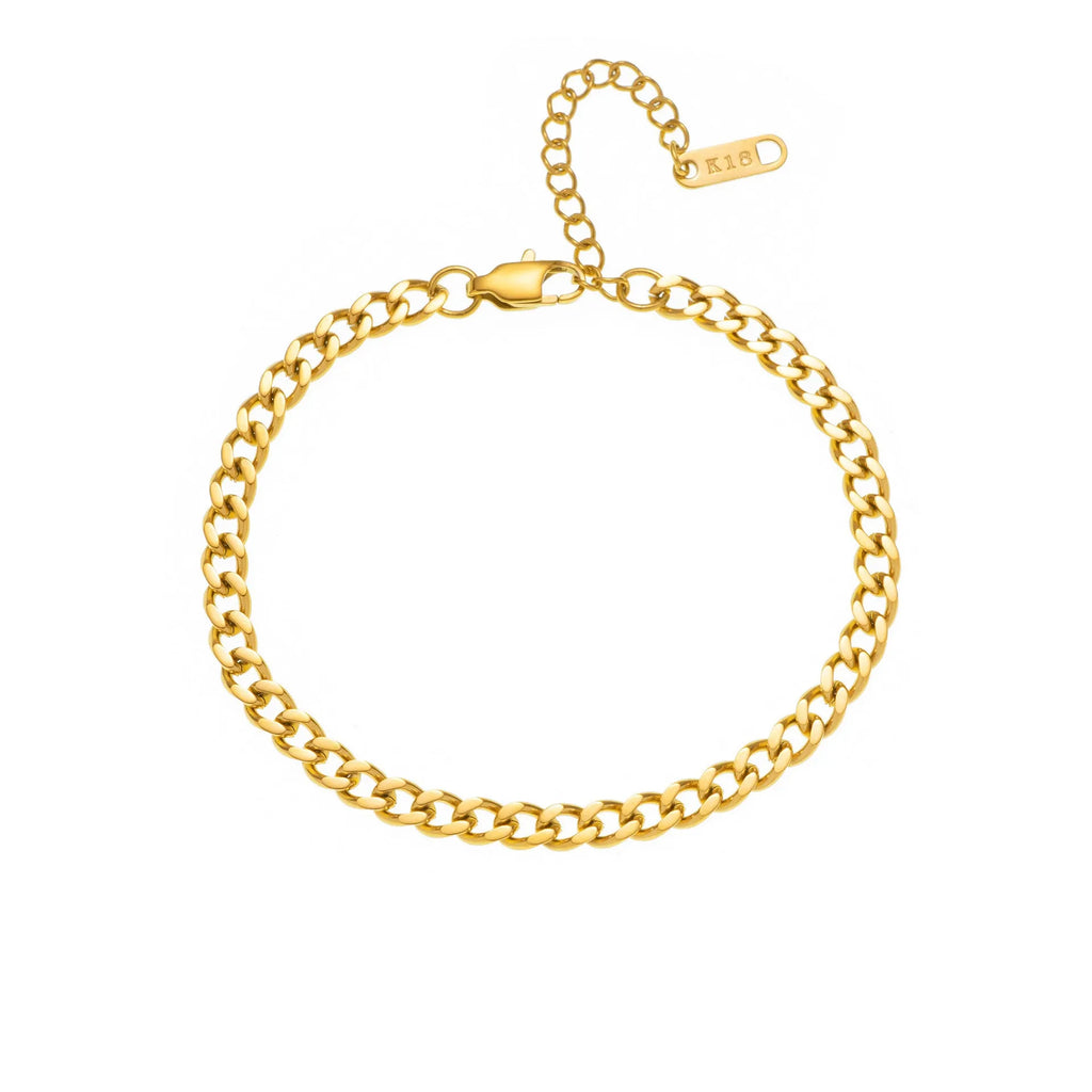 Gold and silver electroplated titanium steel letter and number necklace with 40.5cm chain and heart charm