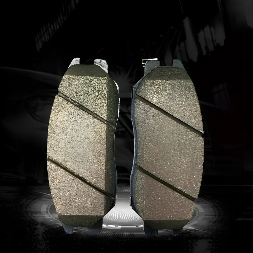 Brake pad replacement part for Ssangyong Aiteng Kyron Rester with codes 4813009A10 and 4813008BA0