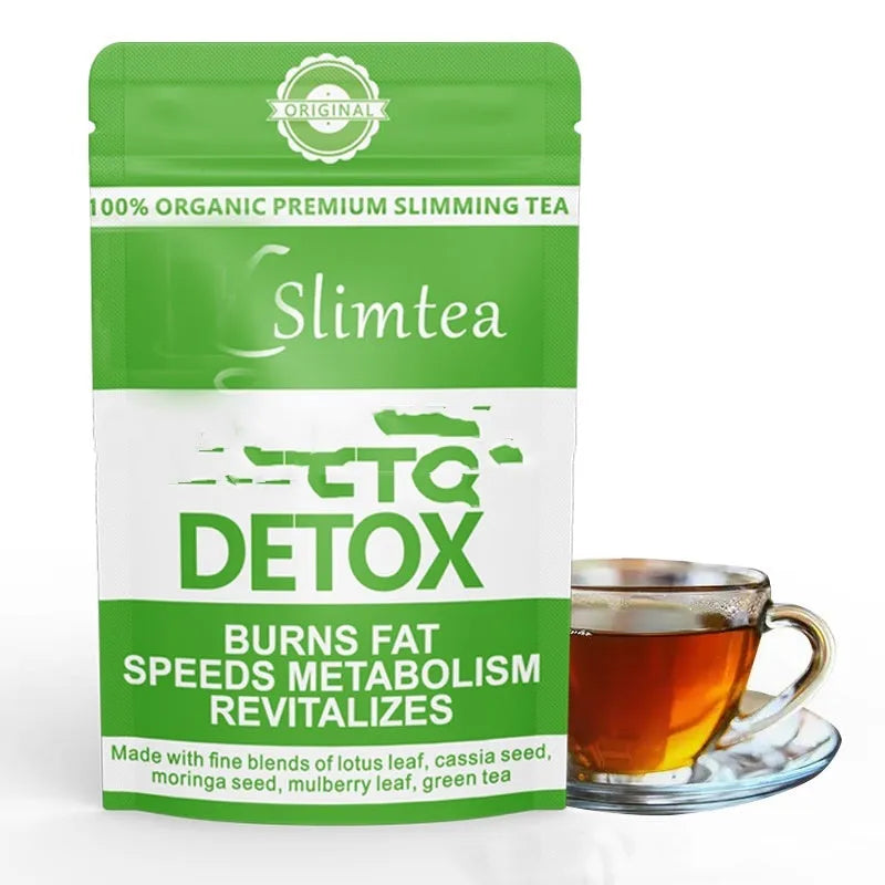 28 Day Slim Flat Tummy Tea collection for women with 16 herbal blends