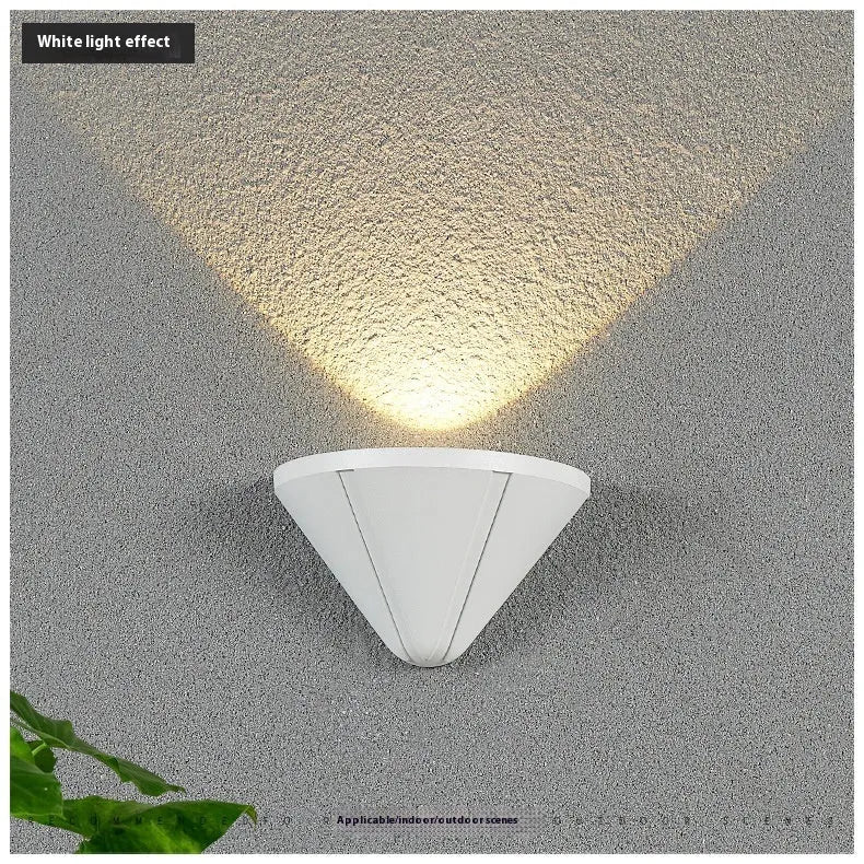 Black Bird's Nest design aluminium alloy waterproof LED lamp for courtyard or bedroom.
