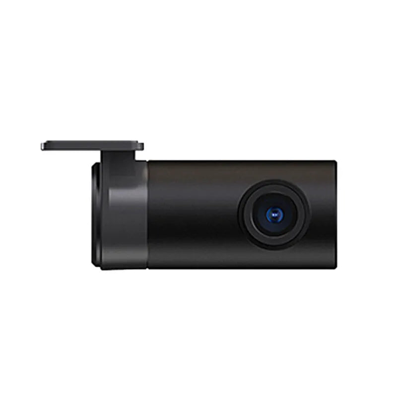 Midrive RC09 rear recording camera with compact plastic housing showing lens and connection ports