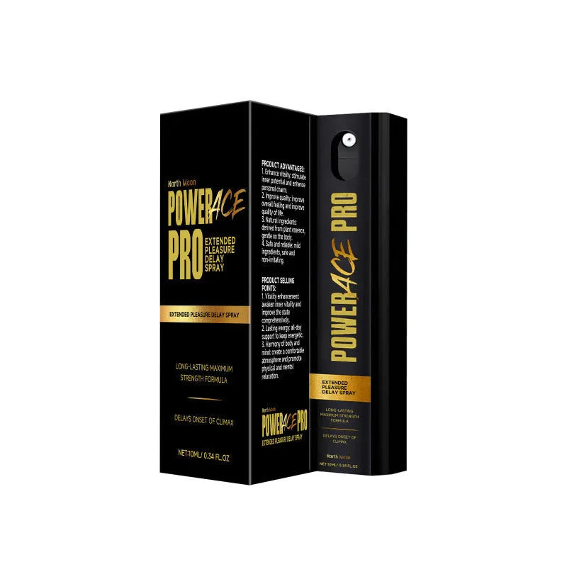 Men's body moisturizing external care spray bottle, 10ML size, with spray mechanism.