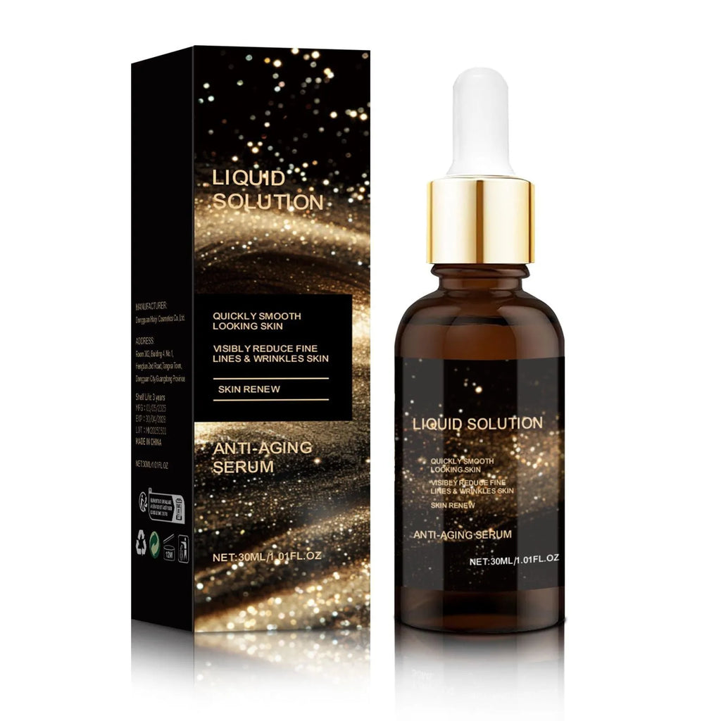 30 ml bottle of hyaluronic acid facial moisturising solution with glycerin