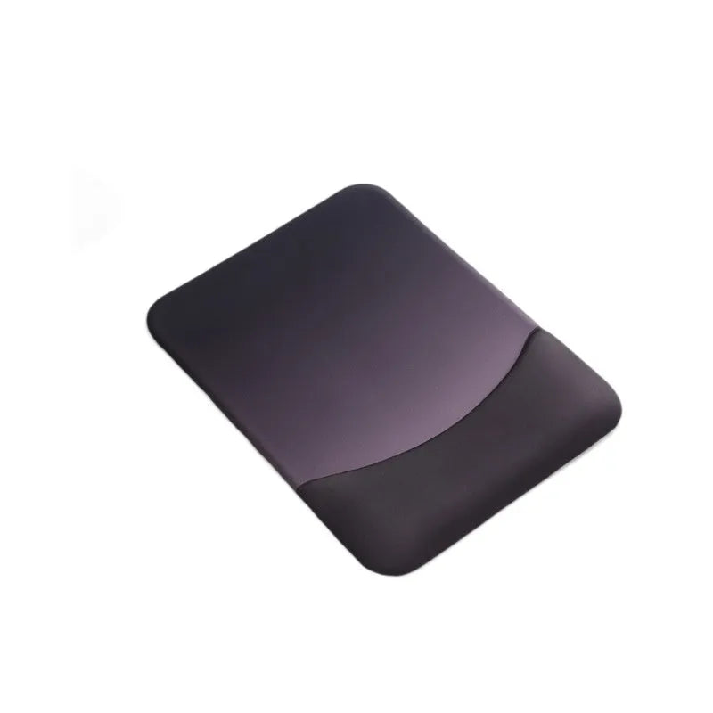 Square mouse pad with integrated wrist rest in various colour options