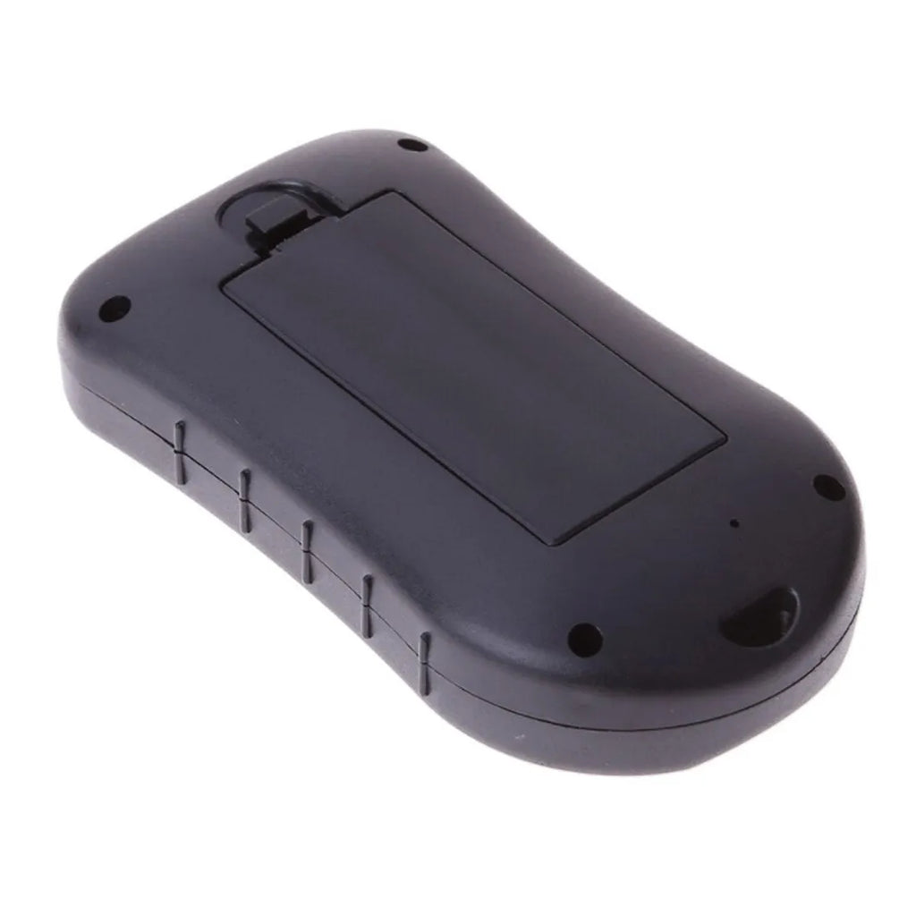 8-in-1 handheld digital altimeter, barometer, compass and thermometer, ABS body 90x50x20mm, detachable string