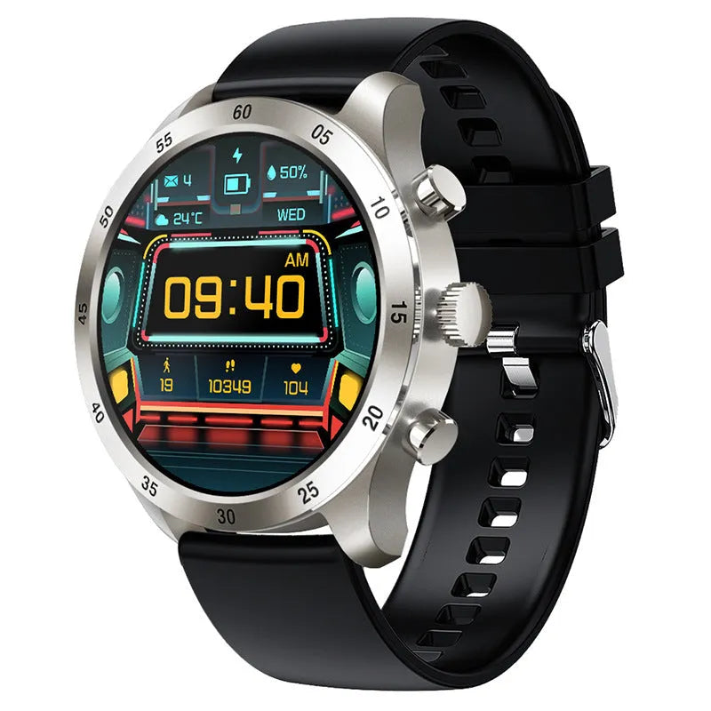 Bluetooth smart watch for Apple iOS with music display and calling functions in multiple colour options