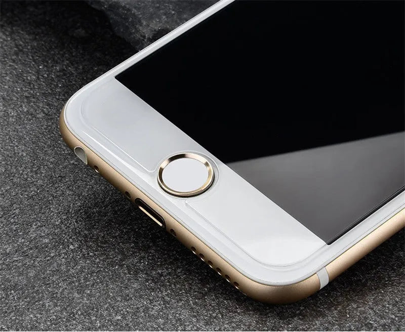 Tempered glass screen protector for iPhone with 9H hardness and oleophobic coating