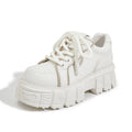 Women's beige wedge shoes with rubber foam sole and viscose upper