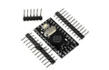 Arduino Mini Pro ATMEGA328P microcontroller board measuring 33.3mm by 18.0mm with pin headers