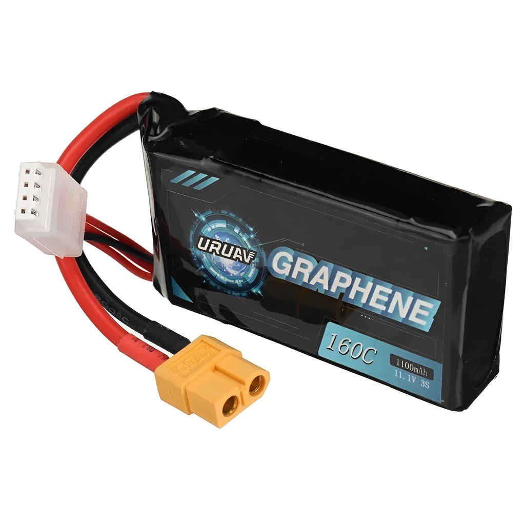 7.4V 1200mAh lithium battery for RC model cars, ships and drones
