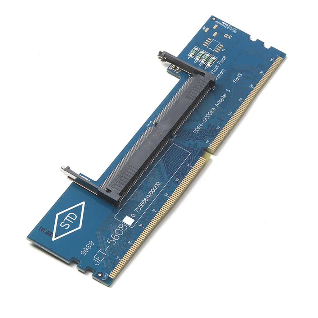 DDR4 laptop to desktop memory adapter card with electrostatic bag and memory stick