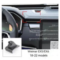 GOODWAY car dashboard mobile phone holder with 360-degree rotation mounted in vehicle