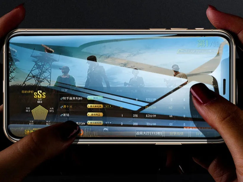 Samsung Galaxy phone tempered glass screen protector with full coverage and privacy filter option