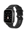 Smart bracelet with Bluetooth calling and health tracking features in black, blue, green, or pink