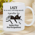 Ceramic thermal transfer mug with 11oz capacity for custom picture-style designs