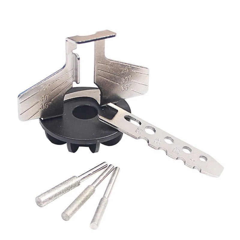 Silver metal electric chain grinding machine for band saw blades with 20mm length