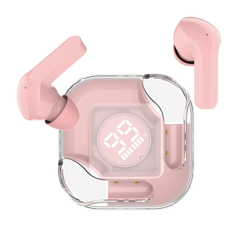 Bluetooth wireless TWS noise reduction headphones in Black, Blue, Green, Pink and White colour options
