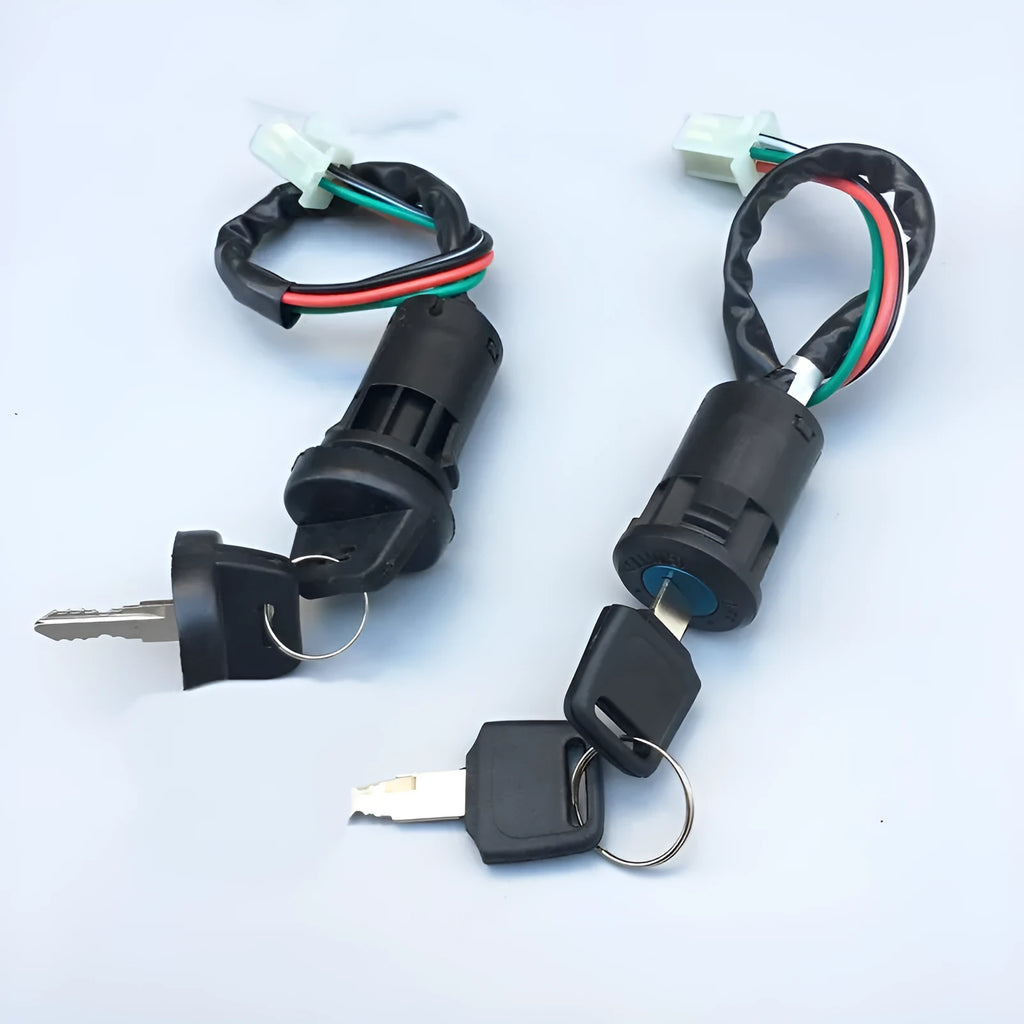 Car waterproof electric door lock actuator in plastic housing for key start ignition systems