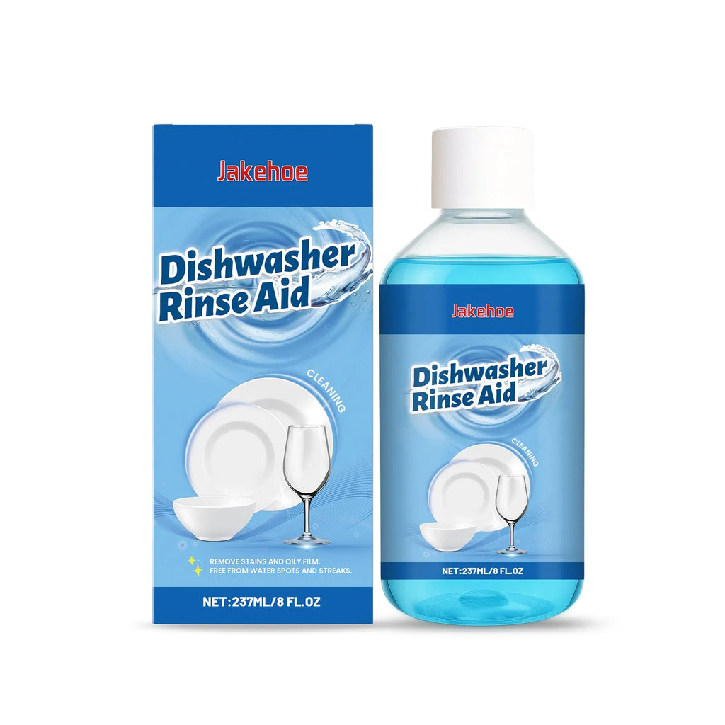 237mL dishwasher detergent aid bottle for stain and oil removal on kitchenware