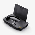 Sweatproof wireless earphones in black gold, black silver, box, and white gold colour options