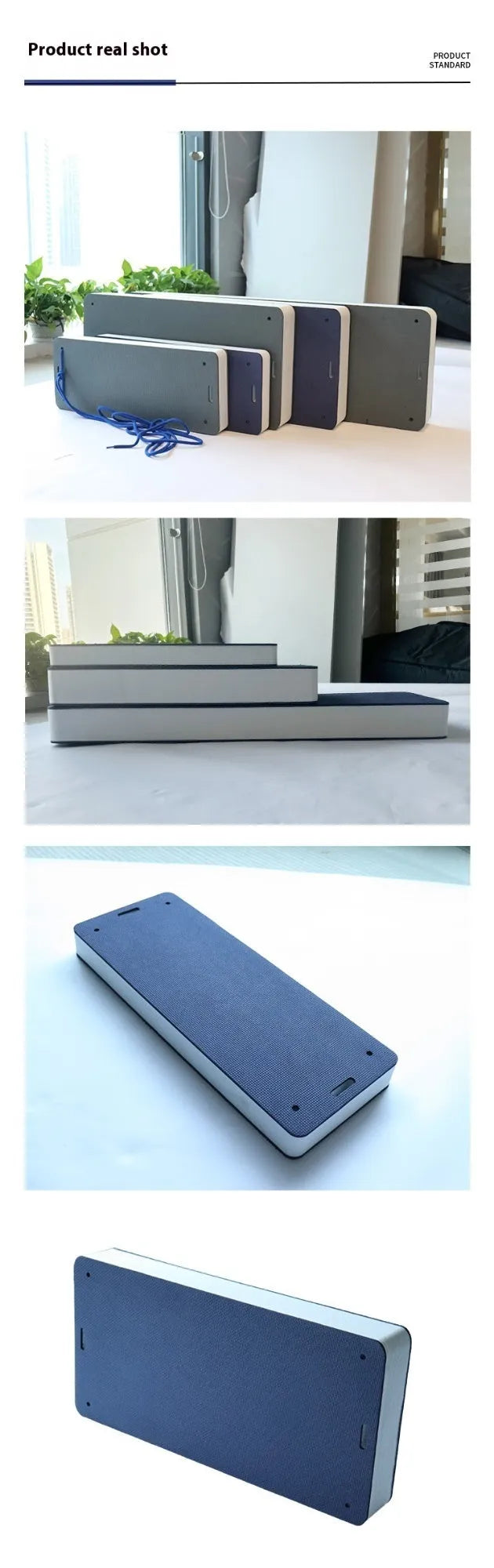 Blue or grey EVA marine boat fender with thickened shockproof anti-collision protection