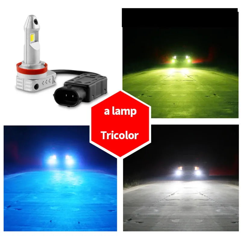 Super Stable universal LED fog lamp bulb with aluminium housing and multi-format connectors.