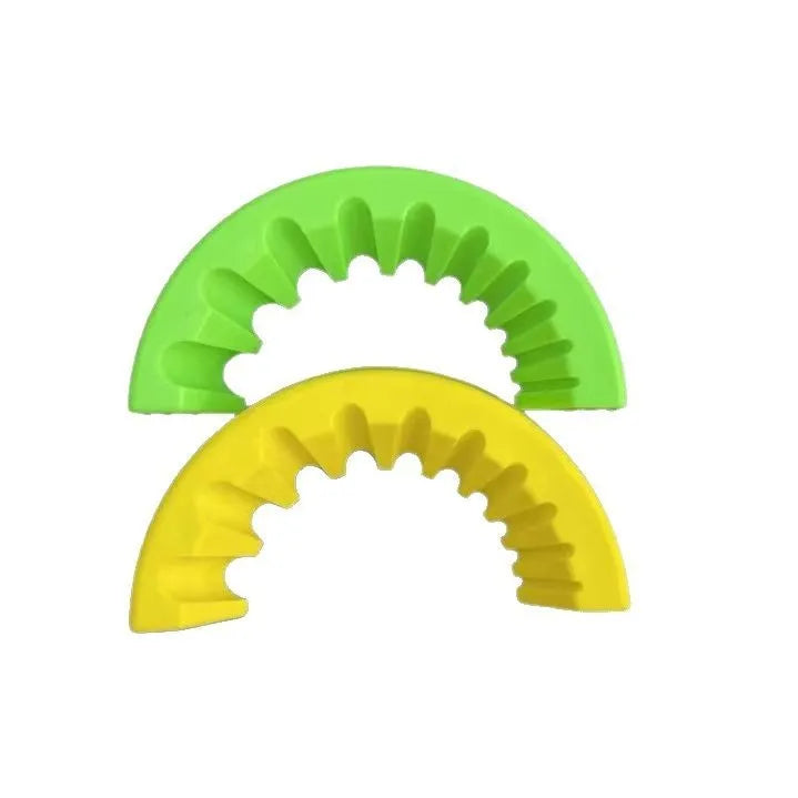 Angle grinder grinding bit bracket holder in black, green and yellow colours for silicon sealant drilling