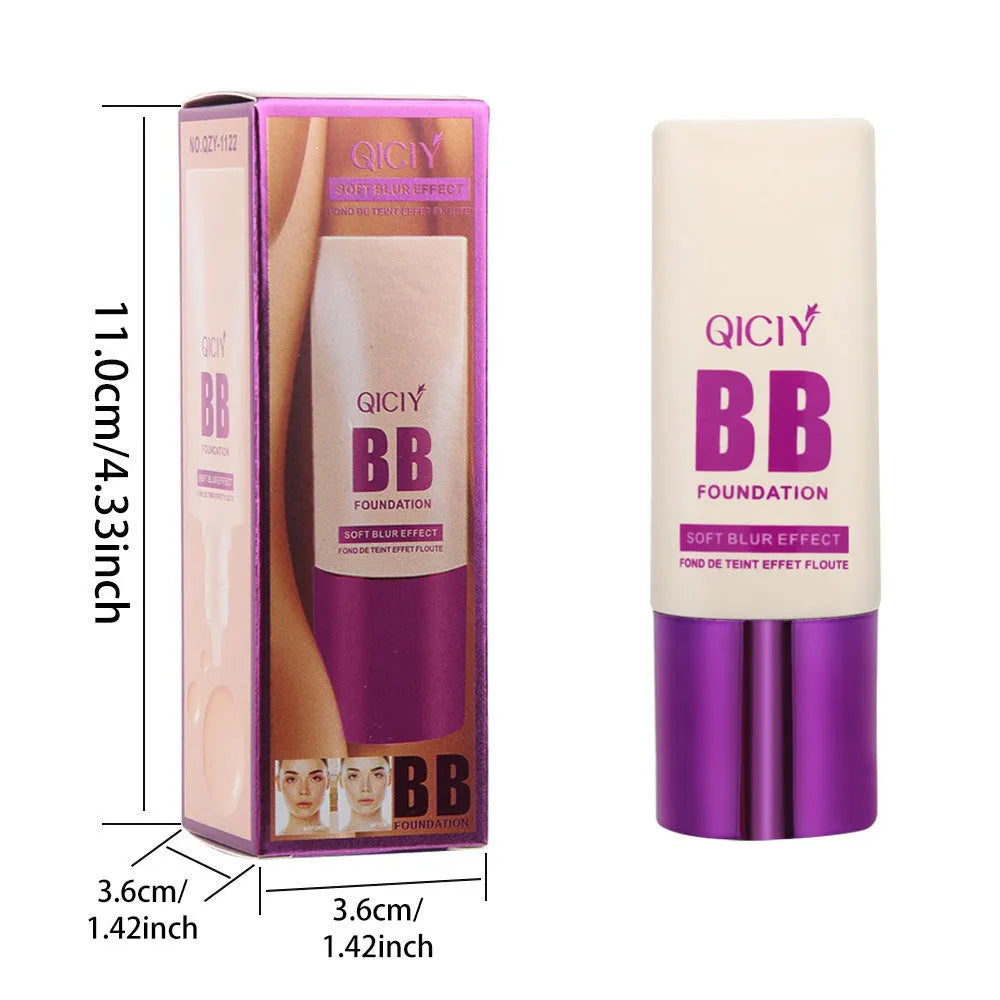 Feeding bottle design BB cream liquid foundation concealer in ten shade numbers