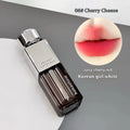 Kakashow Matte Soft Mist Lipstick in six colour shades showing velvet finish