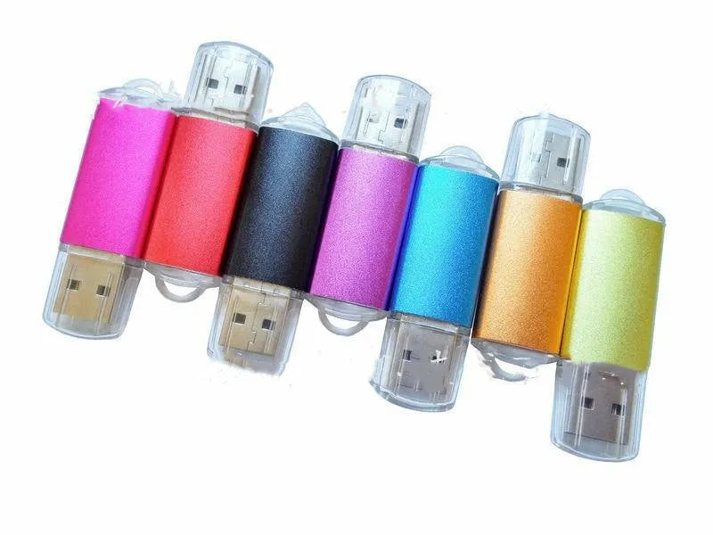 Metal shell USB software encryption dongle showing black colour option with USB connector