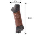Large branch-shaped dog chew toy made from durable nylon for aggressive chewers.