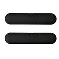 A hand-drawn silicone-edged dumbbell stick in one of six colours, shown as a single piece of fitness equipment.