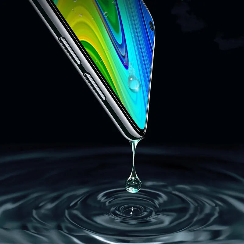 Tempered glass screen protector for Xiaomi Redmi phones with anti-scratch coating