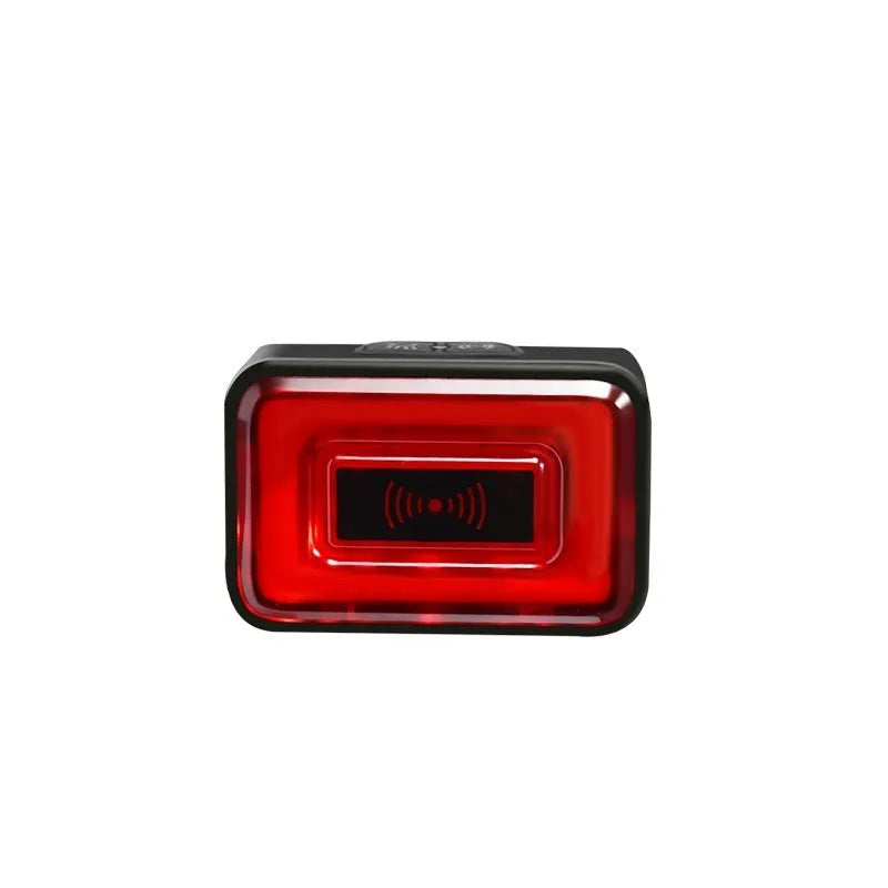 Cycling radar taillight with millimeter wave technology and double bracket mounting system