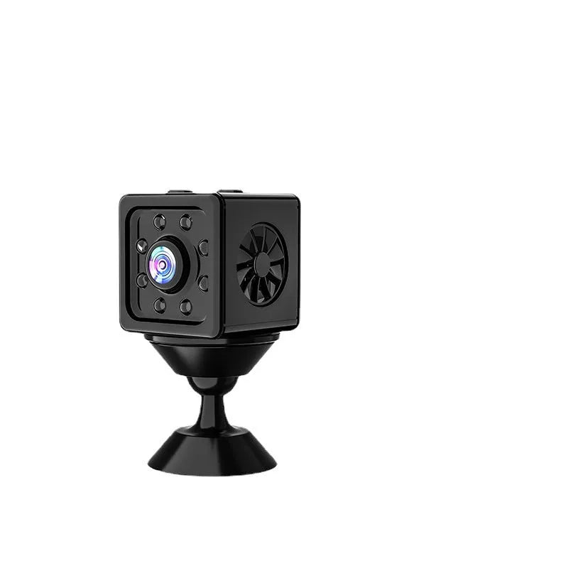 Black K13 HD sports action camera with cubic 26mm ABS body on a mounting bracket.