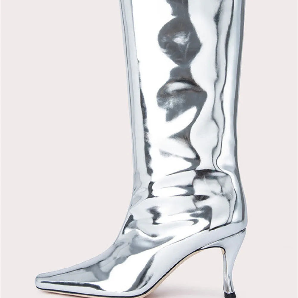 Women's square toe ankle cowboy boots in microfiber, shown in available colours like black, brown stone, and grey.