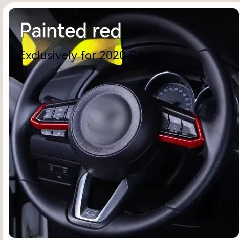 Aluminium alloy car interior decorative sticker set with transparent button overlays and multiple vehicle-specific designs