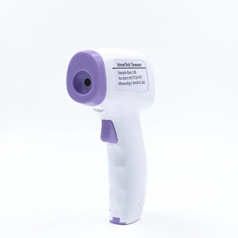 White digital thermometer for non-contact temperature measurement