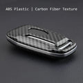 Plastic remote control protective shell for car key fob showing single shell design