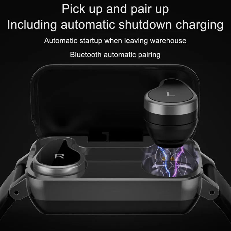 Call Bracelet smart bracelet fitness tracker in Black, Blue, or Coffee colour.