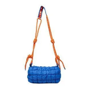 Women's lightweight nylon messenger bag pillow shape crossbody shoulder bag