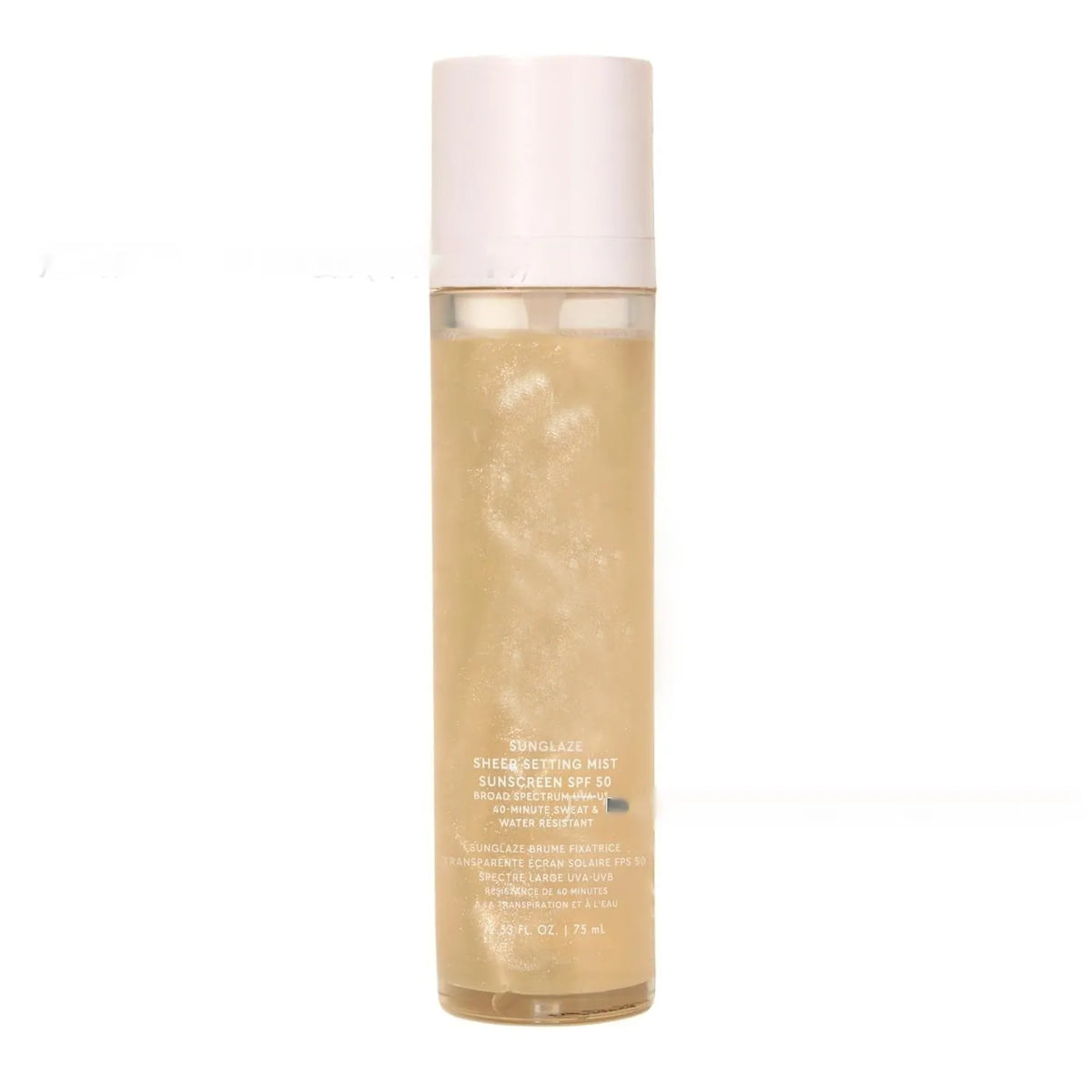 75ml moisturising makeup setting spray bottle with spray nozzle for skin and makeup use