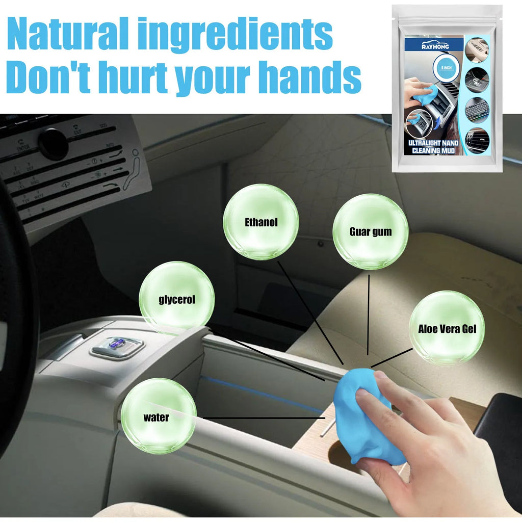 20g car interior gap cleaning mud for dust removal from vents and crevices