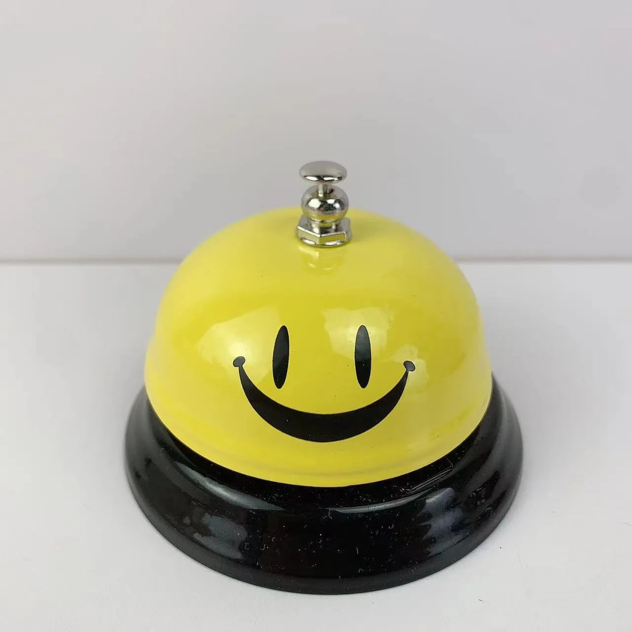 Iron game bell in multiple colour options for classroom or restaurant use