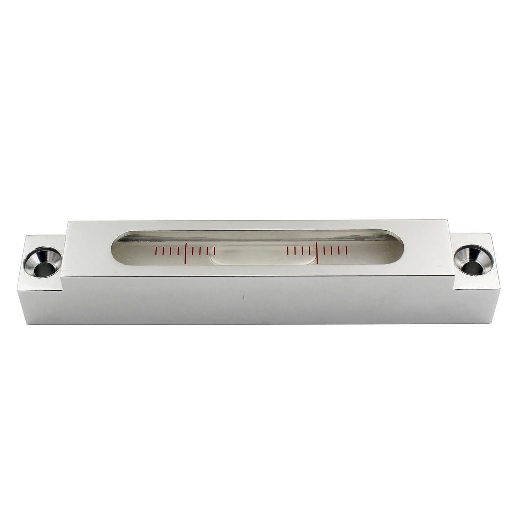 Mini metal spirit level for machine tool decoration with measurement vials
