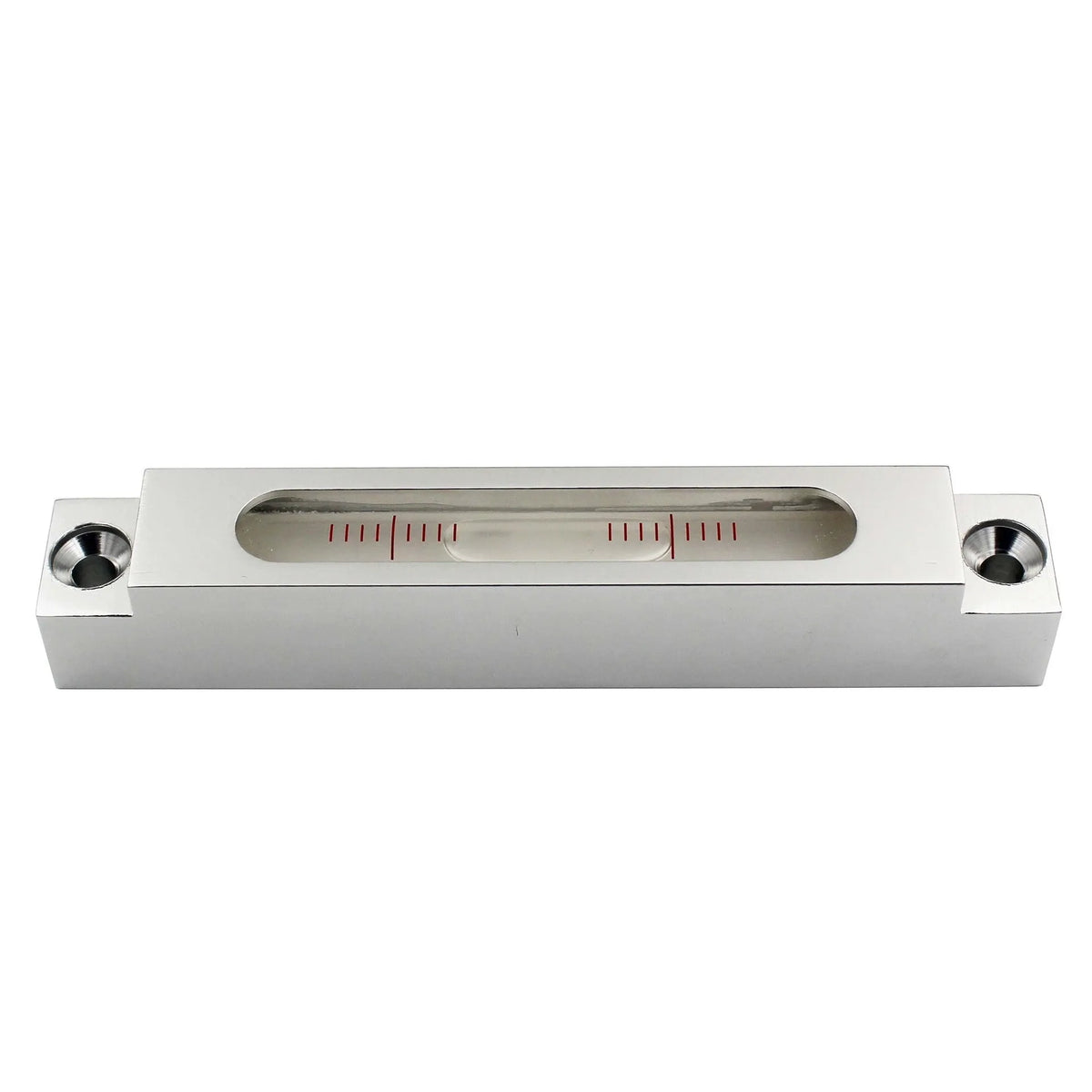 Mini metal spirit level for machine tool decoration with measurement vials